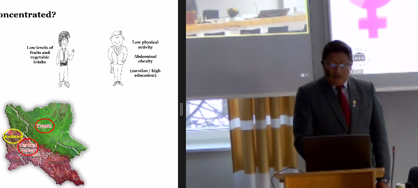 UmuEpiGH's tweet photo. At this fine hour:
➥ @Yercin_MO defending his #PhD 
on preventable risk factors for #CVD in Cochabamba, #Bolivia 
https://t.co/d5zAzsXyoO , with oppponent Professor John Porter @LSHTM https://t.co/ZoorCYLe2J