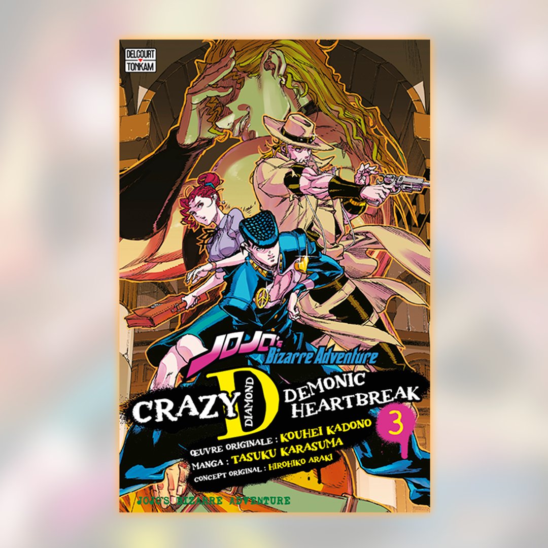 DelcourtTonkam's tweet photo. 💎 Crazy Diamond - Demonic Heartbreak 🦜
L’affaire du perroquet n’est pas encore terminée ! Josuke, pris au piège, arrivera-t-il à s'en sortir ? 😨
Découvrez la conclusion de Crazy D, le spin-off de Jojo, dans ce T3 disponible le 28 février en librairie 🔥
#manga #JJBA #CrazyD https://t.co/59uBQkMSRH