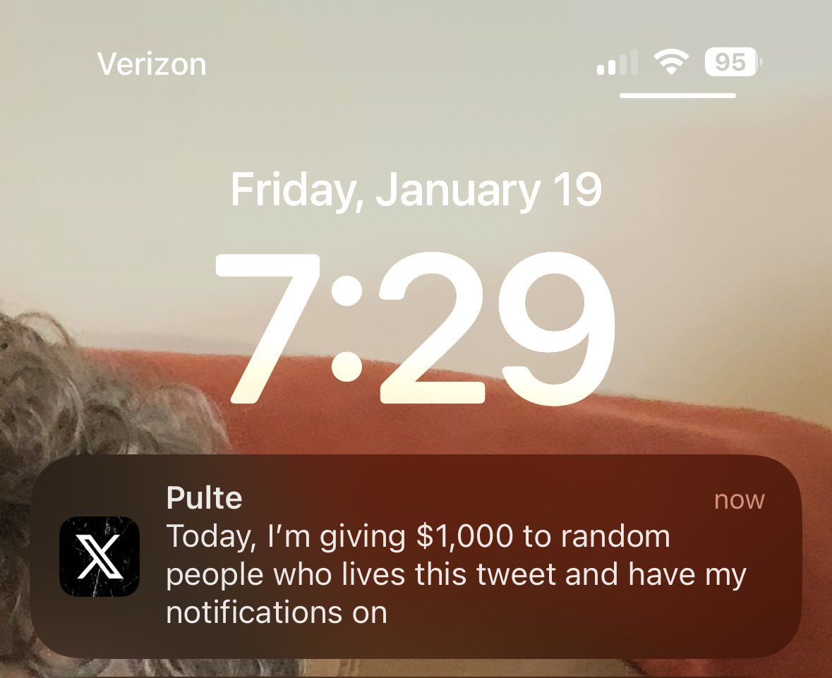 ms_lady205's tweet photo. @pulte Notifications are always on! Thank you for using your platform to give a hand up and be a blessing to others! 🙏🏾 $asimpsonpatton https://t.co/9SU7iQvp52