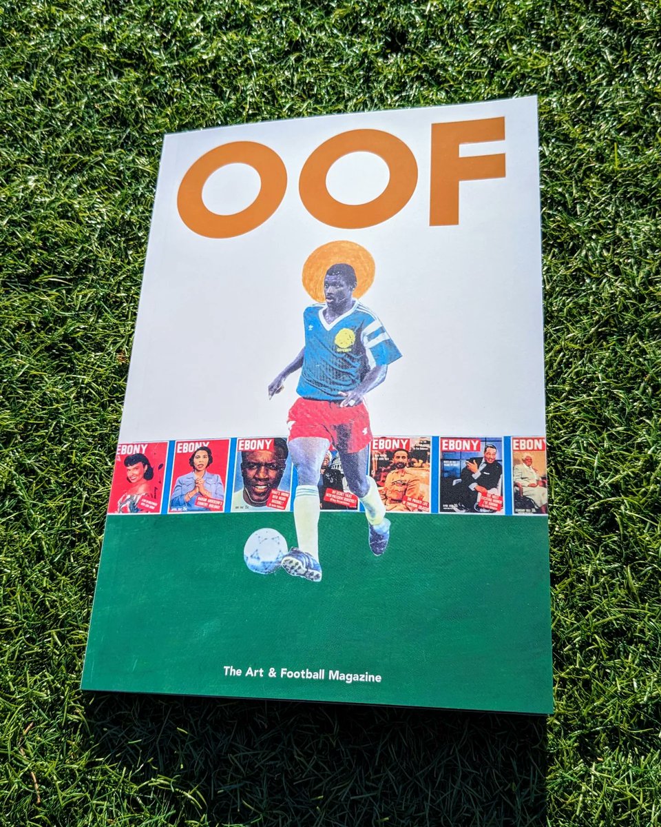 Godfried Donkor, Richie Culver, unplayable pitches, Sócrates, the colour taupe, trials for Hull City, the hand of Steve, Nicolas de Staël, Eusébio, Polder Cup, adidas in concrete, Dion Dublin, the ultimate footballing betrayal... Issue 12. £8. Out now. oofgallery.com/shop-front/p/m…
