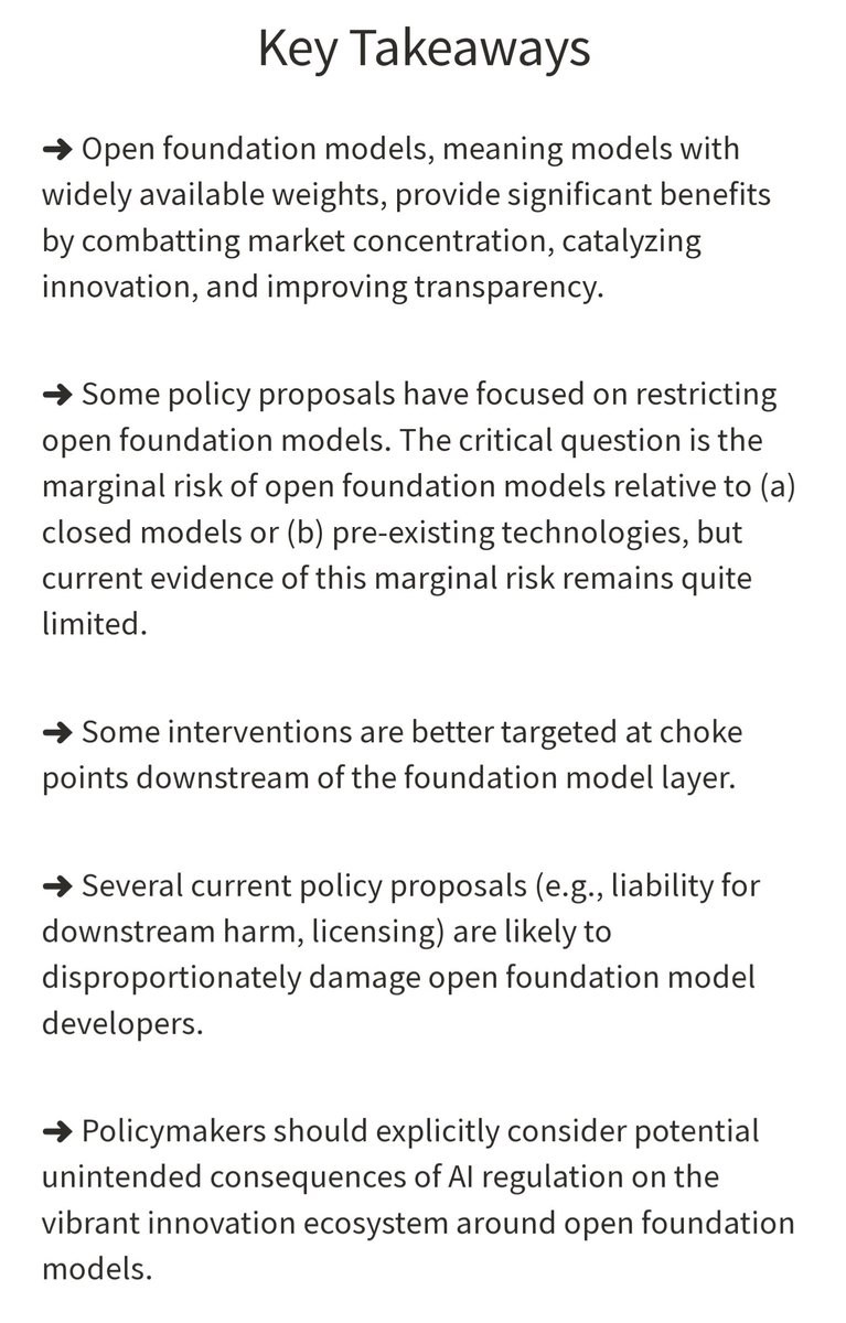A big bunch of nails in the coffin of the idea that open source AI models are more dangerous than closed ones. And a huge warning to regulators who are on the way to throw the AI baby with the regulatory bath water. What has been happening since the release of Llama-2 is an
