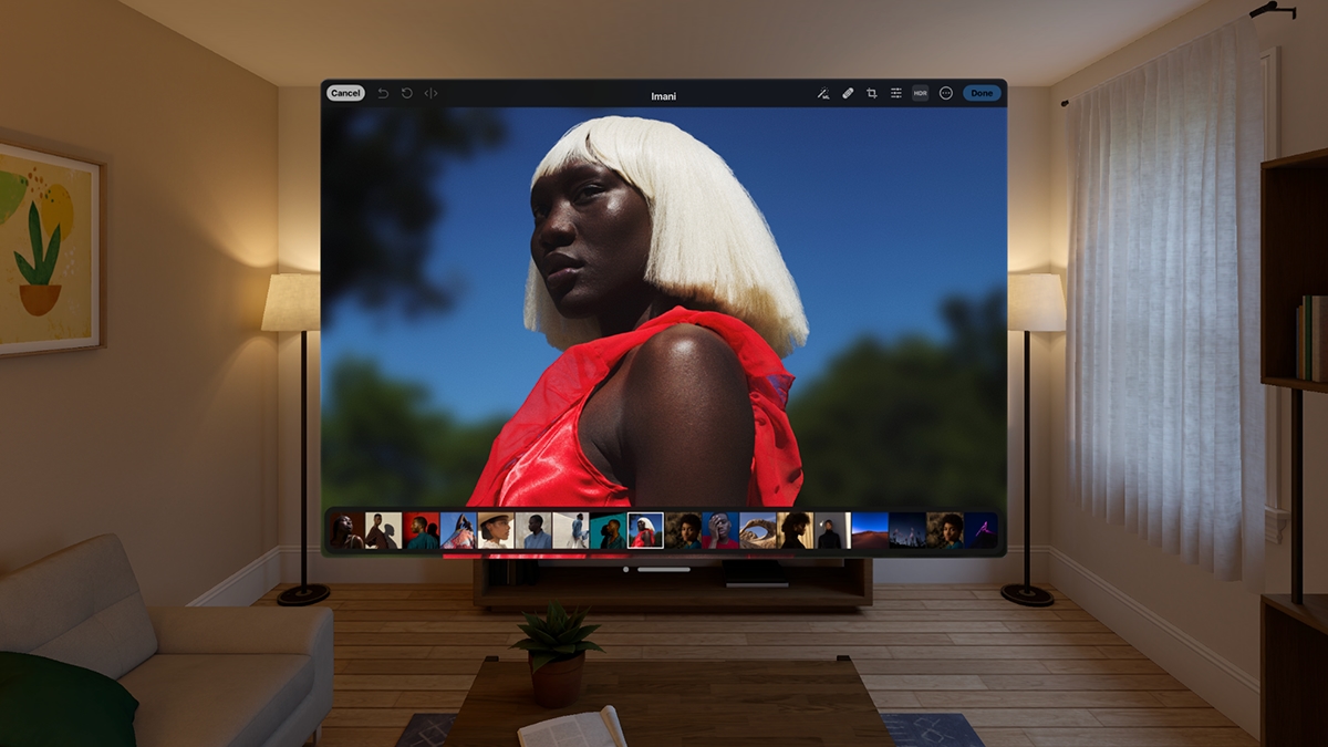 Photomator and Pixelmator are coming to #AppleVisionPro 👀 Starting February 2nd, enjoy all your favorite tools and features from Photomator and Pixelmator on iPad in a whole new creative space. We simply can't wait! Learn more on our blog: pixelmator.com/blog/2024/01/1…