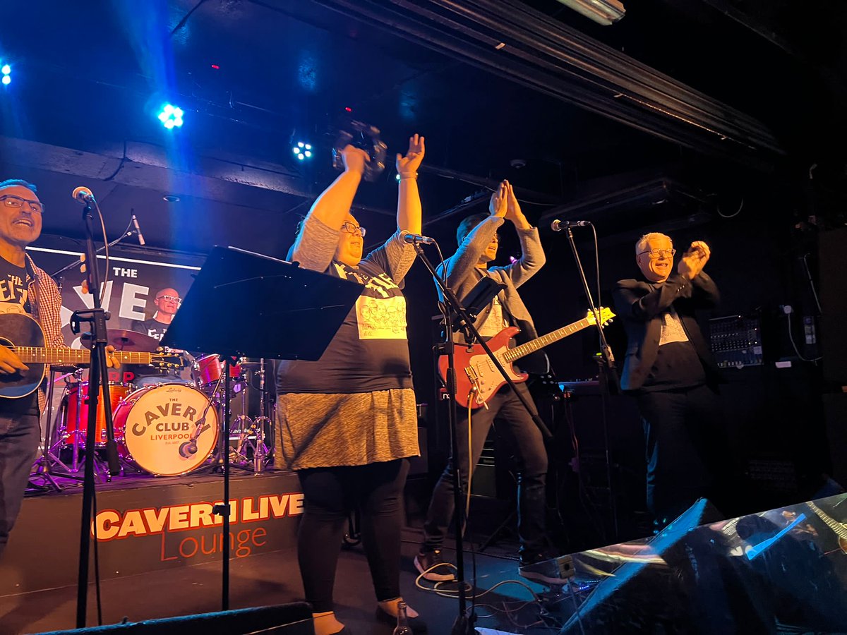 drdmacintyre's tweet photo. Well, that was fun! Thanks @ukptbliverpool @AngharadCare @DrLGoodfellow et al. for inviting #theFeatles to play. We had a blast and hope you all did too! https://t.co/fUWzrLyN5a