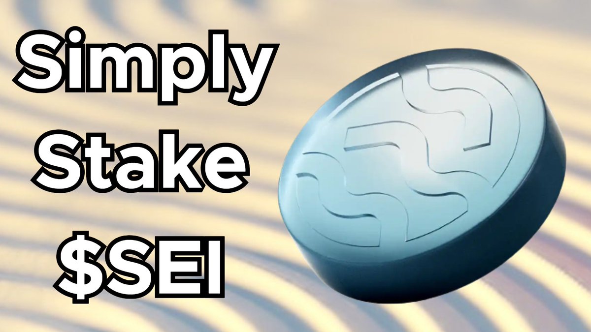 Stakecito Fam! You asked! We listened!

How to simply stake $SEI in just 5 minutes (ANY WALLET)

✔️ Stake on Compass
✔️ Stake using Fin 
✔️ Stake using Keplr

Super easy YouTube tutorial by @l1am_crypto 👇
youtube.com/watch?v=hE4P2d…