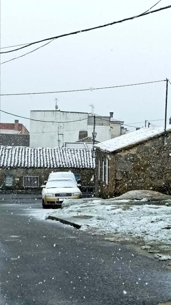 Nieve en Martiherrero ❄️☃️ #martiherrero #avila #nieve