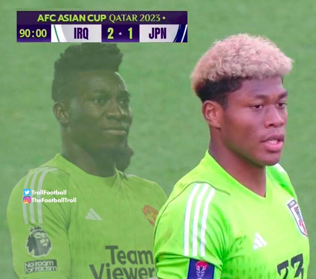 TrollFootball's tweet image. Why Japan lost against Iraq