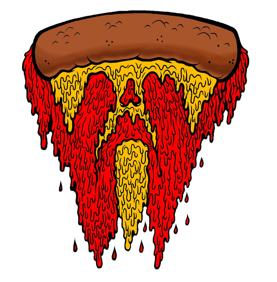 PoisonofPizza's tweet photo. Another Day , Another Pizza....This one may have, a bit, TOO much sauce.....
"EXTRA SAUCE PIZZA 2024"

#poisonpizza #pizza #pizzaart #foodart #poisonpizzasb #poisonpizzaskateboards #chadthebaker #twitter #online #pizzamerch #sauce #red #bread https://t.co/AF2I7NpsFf