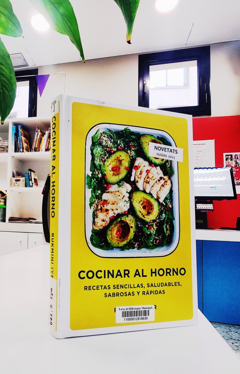 DiaDeMercat🫒 Descobreix un receptari de cuina saludable, al forn, amb la recomanació del dia de la #bibliolagarriga. Una proposta amb molt de gust per tenir cura de la salut👩‍🍳📚🧑‍🍳!
@ajlagarriga @bibliotequesxbm @penguilibros #bibliorecomanació #FomentLectura