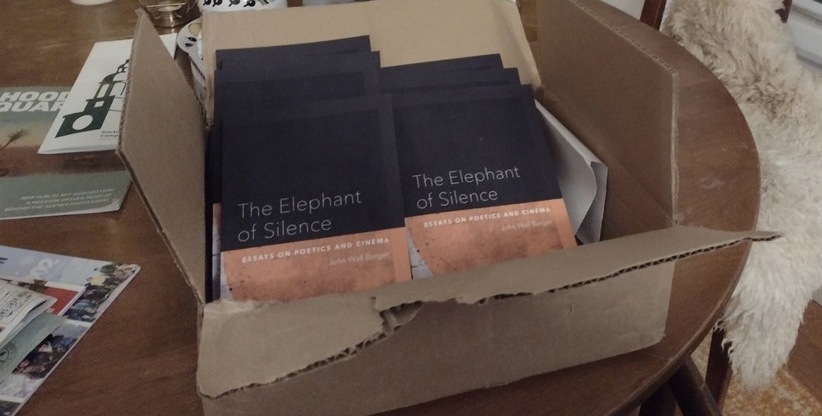 The first wave of responses to The Elephant of Silence has been extremely positive! It's fun to have conversations with new people about these aesthetic ideas. If anyone out there is interested in reviewing this book, just let me know and I can get @lsupress to send you a copy.