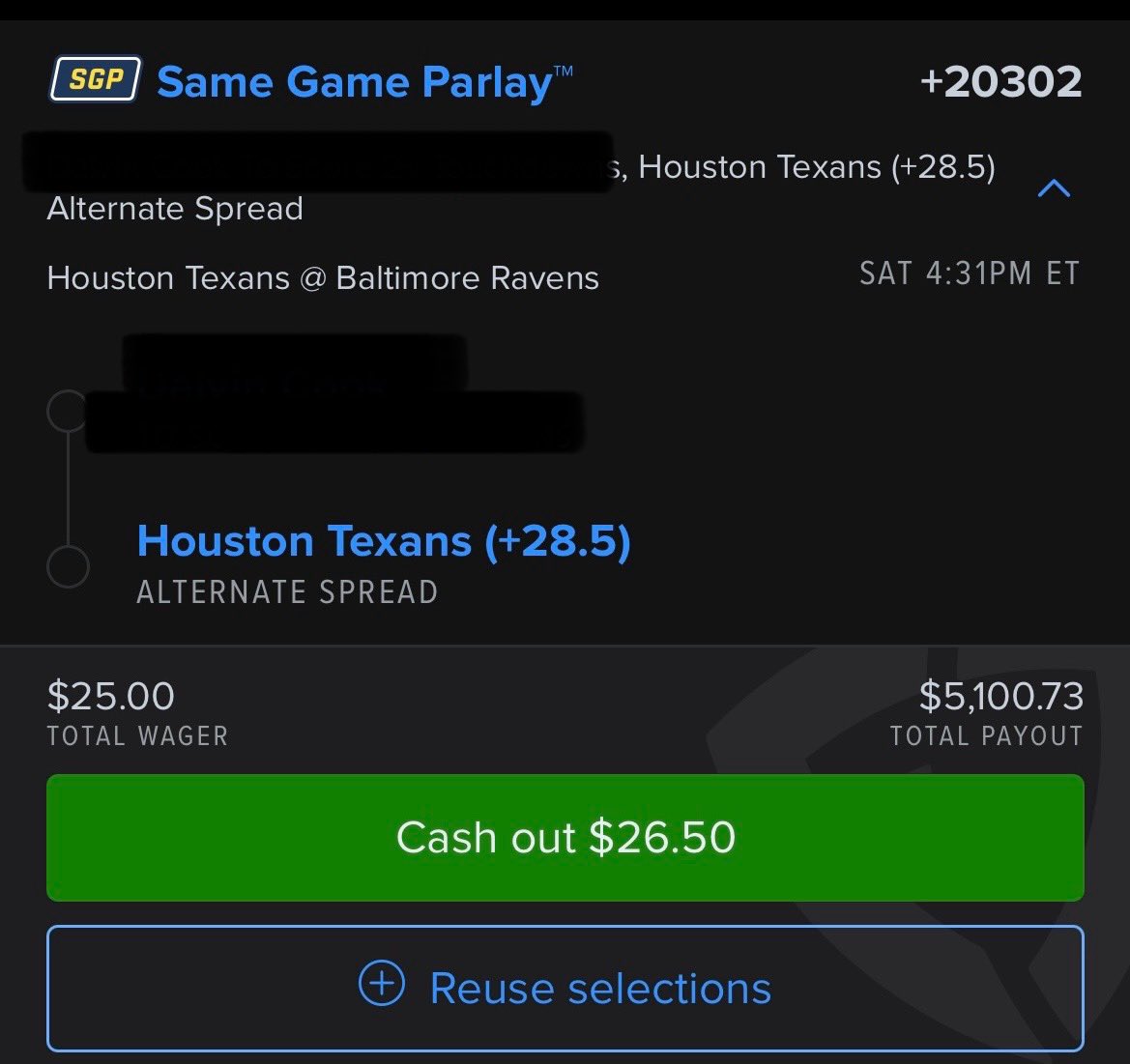 💥💥MASSIVE NFL GLITCH💥💥
2 legs +20000👀👀👀

Anyone wanna tail before it’s fixed?

Will send to 20 of you! 

RT + ❤️ &amp; dm me once you’ve done so