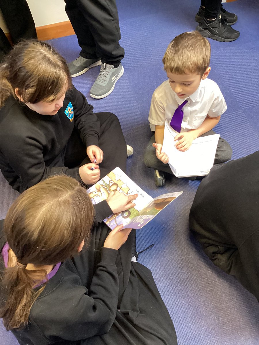 ourladyqop's tweet photo. Reception and Year 5 enjoying some reading time #olqpreception https://t.co/bSxVkDte8b