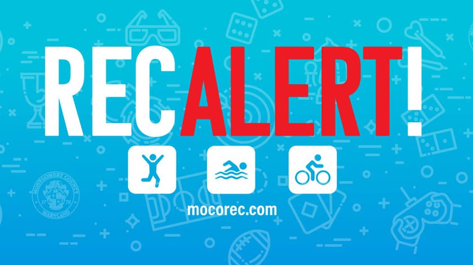 MoCoRec's tweet photo. #RecAlert Due to weather conditions, Aquatic Centers will not open until 10 a.m. today Friday, Jan. 19. We will provide a list of open Montgomery County Recreation centers on our website, https://t.co/fvb3Eh2KXW, as information becomes available. https://t.co/kgRfZtJIn4