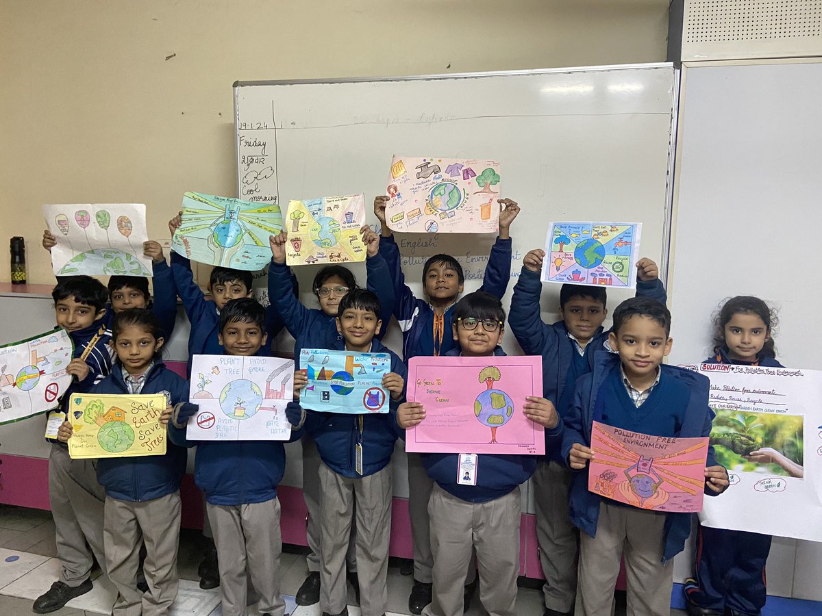 Ahlconites of Grade 2 act as young ‘ Nature Nurturers’ n enumerate ways in an activity in which how they can contribute to keep the environment free from pollution @ashokkp @y_sanjay @pntduggal @ShandilyaPooja @PreetiMehra77 @sdg4all @SDGsForChildren @SDG4QEducation @vimmisan
