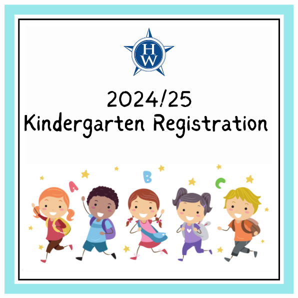 Kindergarten Registration for the 2024/25 School Year is OPEN! More information can be found here: hwschools.net/family-resourc… . We look forward to meeting all of our new students soon!