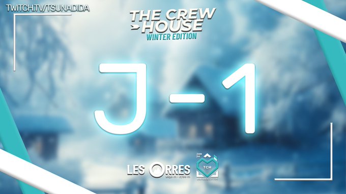 Tic Tac Tic Tac... RDV demain pour le premier rassemblement de streamers #Twitch en station #LesOrres avec les teams #TCH de <a href="/LuttiLutti_/">Lutti</a> <a href="/Tsunadida/">Tsunadida #TCH</a> et <a href="/Killimias/">Killimiäs</a> ! Une semaine de folie en prévision 🤩 #staytuned