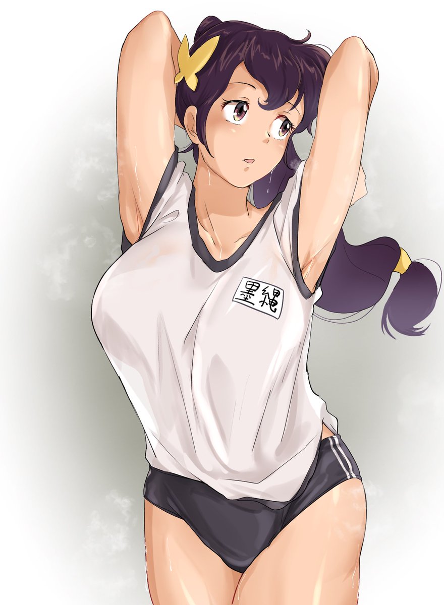 「体育祭的な紫ちゃん 」|ジョン:skeb募集中のイラスト
