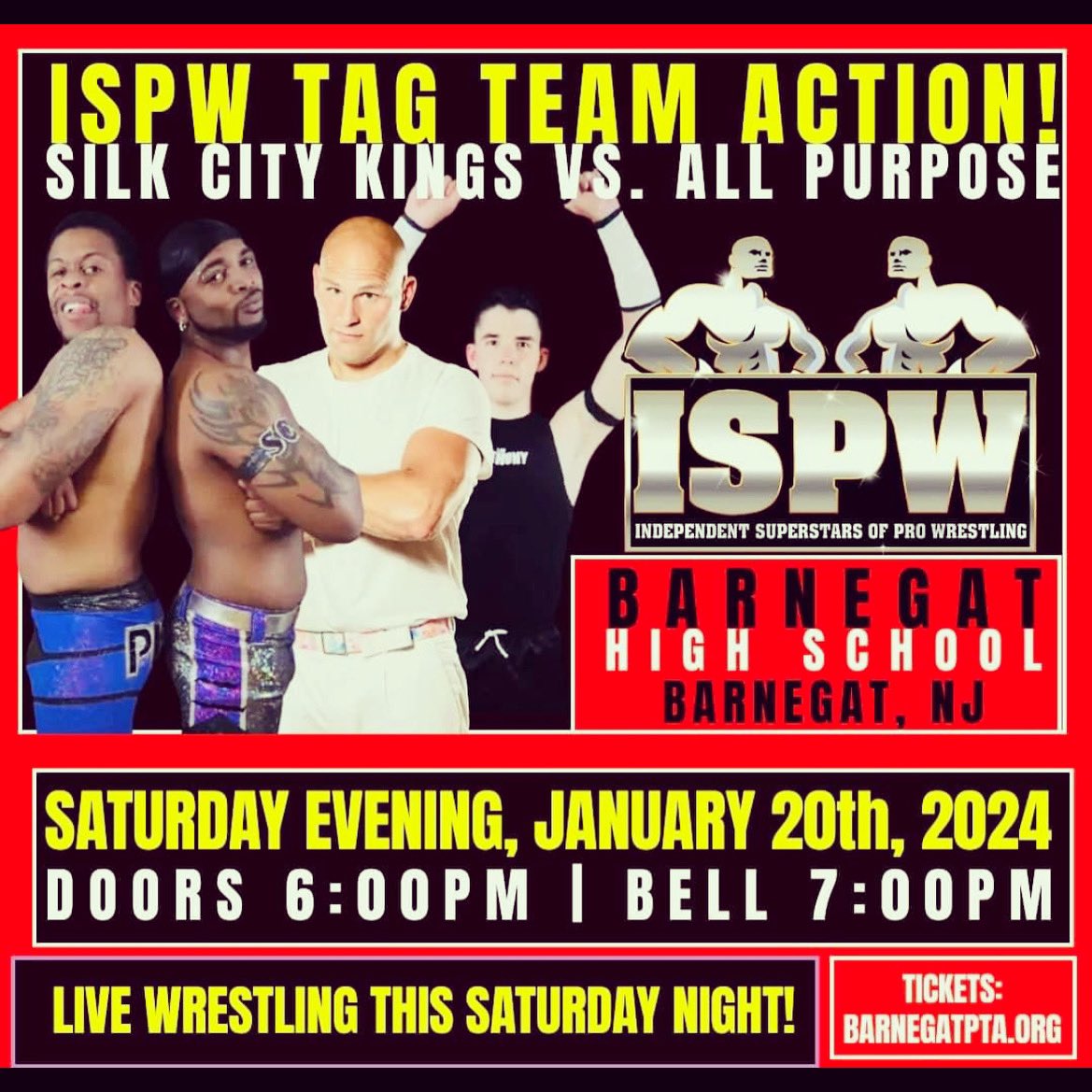 Yo @kennybengal It’s their fault why we aren’t @ispwwrestling Tag Team Champions rn. So tomorrow night we gonna see All Purpose n give them an All Purpose ass whippin. 

#bigsck #bulldog #bengal #allday #tagteamwrestling #ispw #indiewrestling #patersonnj #silkcity #kings