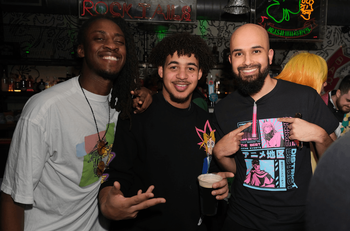 Shoobsonline's tweet photo. A Y2K-theme motive👉Anime District turns 2!

Stay 'till late for a free 1 hour on arcade games including a 10 player race track🤩🎉 Party to 00s anime anthems with a live DJ, plus cosplay, merch, games, &amp; more!

🎂for @animedistrictuk &amp; @Knwany

🎟️https://t.co/oZhqTqSk1Z https://t.co/J3TRKrPaIQ