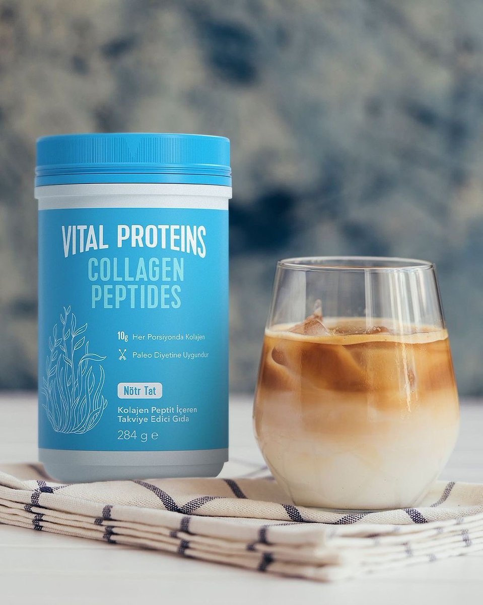 Sabah kahvesinin keyfini Vital Proteins Collagen Peptides ile çıkarın. 💙
#VitalProteins #CollagenPeptides #İçindekiIşığıKeşfet