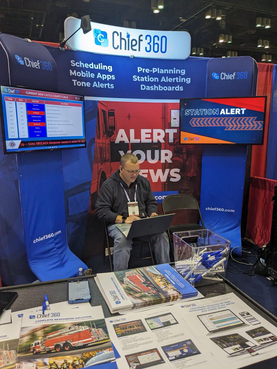 chief360tech's tweet image. Just sitting here, thinking back on all the great conversations we had at the Florida Fire Conference... With that said, the work never stops, and even at the conference, we were taking support calls to help ensure our partner agencies got the help they needed!