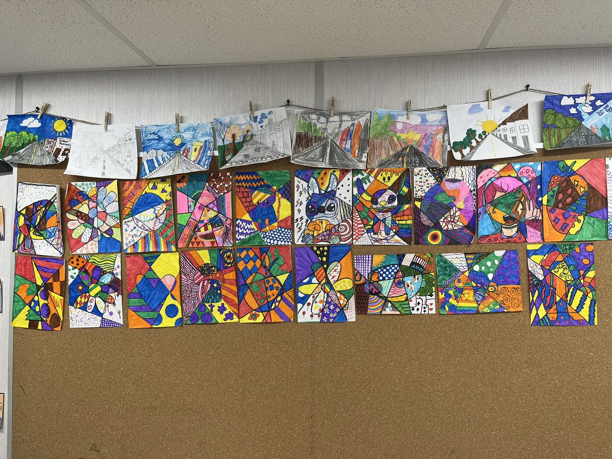 Ss really made our room pop with colour in this art activity! 🎨🎊 <a href="/ps_baxter/">Baxter Central PS</a>