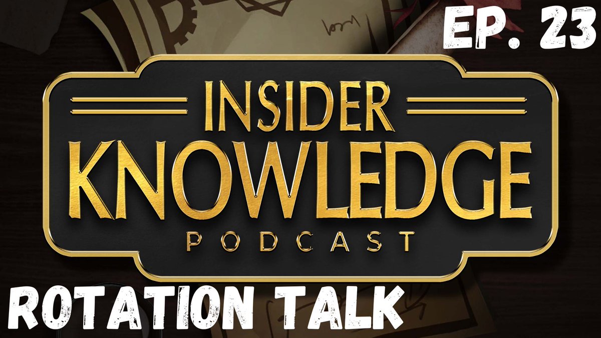 INSIDER KNOWLEDGE PODCAST tweet media