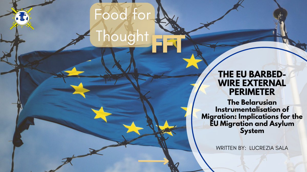 FinabelEAIC's tweet photo. The EU Barbed-wire External Perimeter
Unraveling the complexities of EU migration dynamics by Lucrezia Sala. From internal fractures to external crises, the Union faces formidable hurdles.
#EUChallenges #MigrationDynamics
read more at: https://t.co/T0EU0oOni3 https://t.co/gTmN4xnQO0