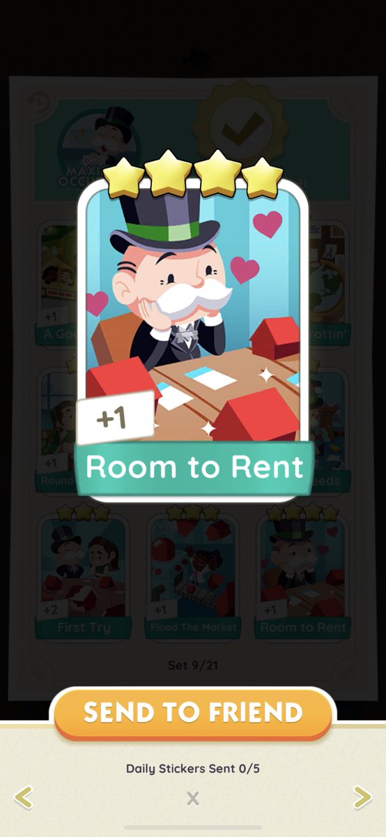 manicnmagic111's tweet image. Room to Rent for Spot Rebel? #MonopolyGo #stickerexchange #MonopolyGoTrade