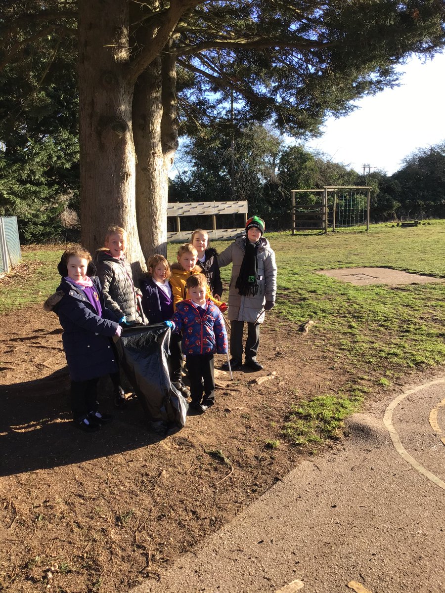 Our school eco council have been leading by example by carrying out a litter pick in the school grounds. Luckily there was not much litter for them to pick up.
#eco #environmental #lovingallourneighbours #FutureLeaders 
<a href="/CEO_DEMAT/">Adrian Ball</a> <a href="/DEMAT__/">Diocese of Ely Multi-Academy Trust</a>  <a href="/EcoSchools/">Eco-Schools England</a>