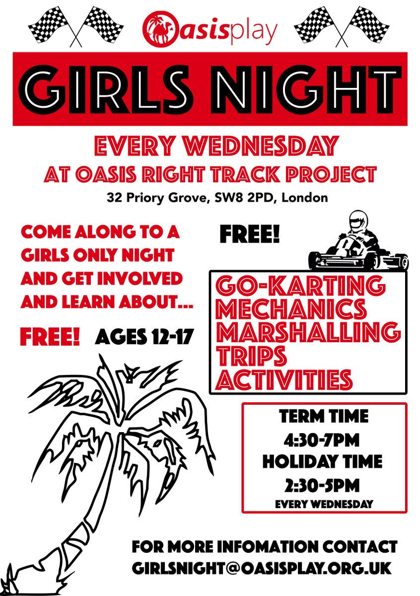 Girls Night is back for the New Year! Every Wednesday for a Free Go-Karting session Come down for a drive! See you there!