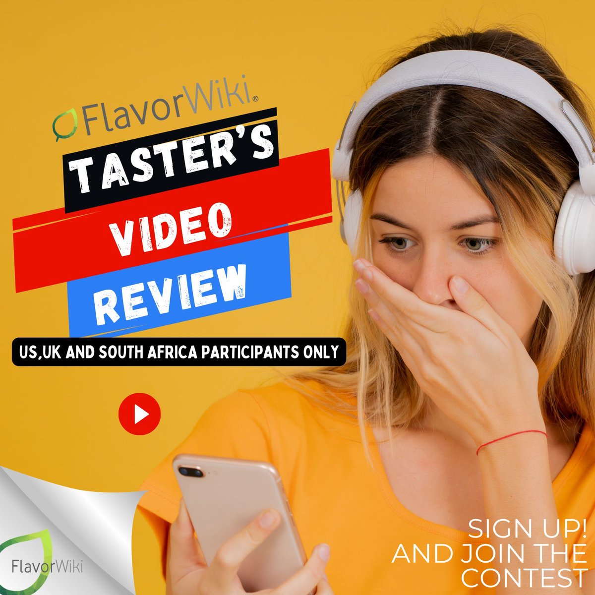 FlavorWiki's tweet photo. Ready for a foodie challenge? Enter the Taster's Video Review Contest and become the ultimate taste expert! Shoot a 30-45 second video review of your favorite dish.

Be our taster, sign up and join the contest at: https://t.co/p0PkXsIqfJ

#FlavorWiki #Tasters #VideoReviewContest https://t.co/xQHjTkUqLc