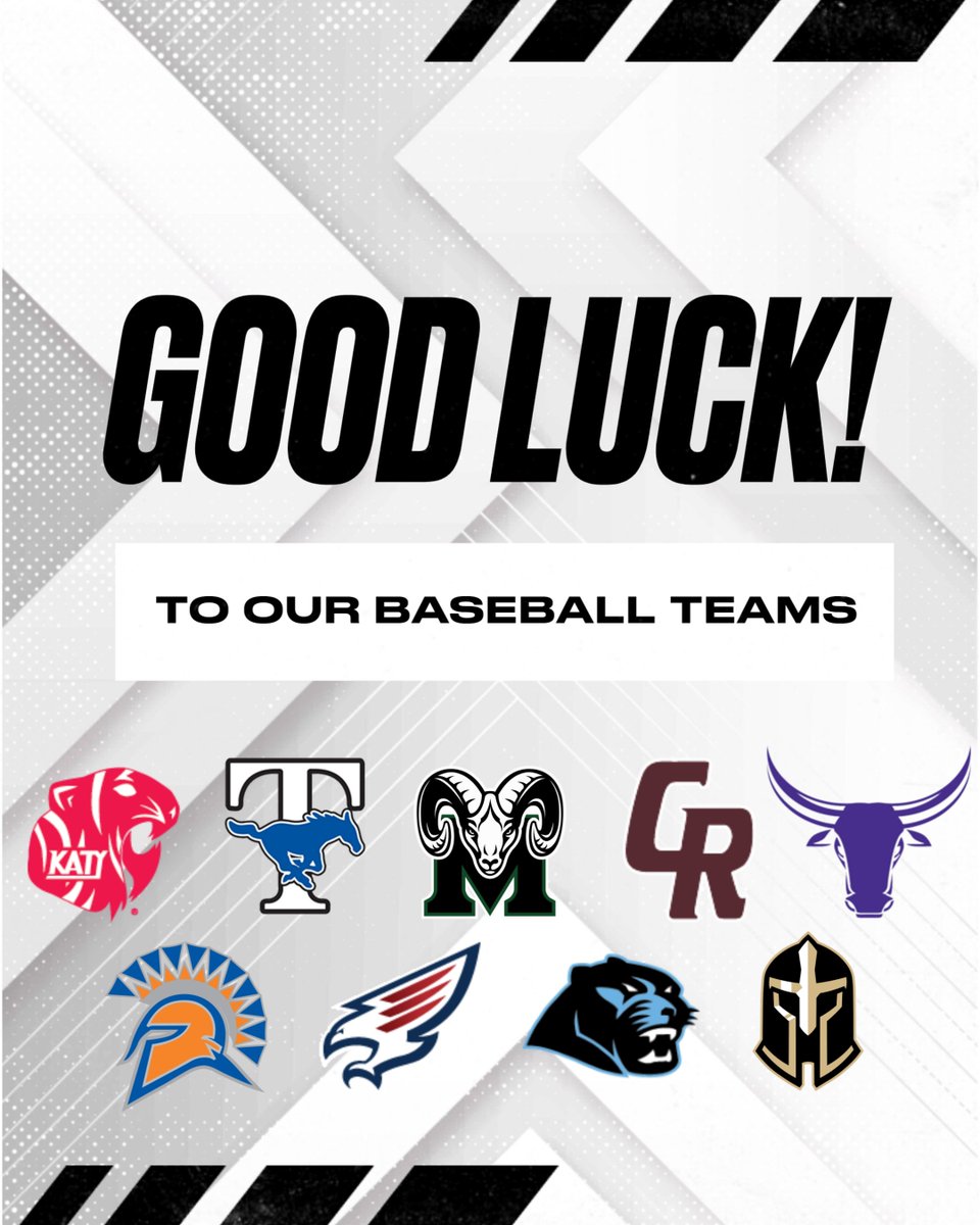We want to wish the best to all of our baseball programs who start their seasons today.