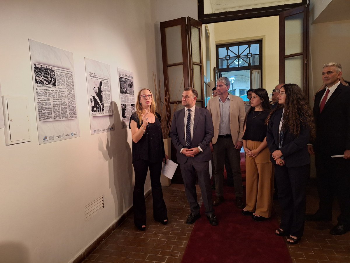 AlbarracinDif's tweet photo. ● | Muestras del Archivo Histórico de Tucumán a 40 años de la vuelta de la Democracia

Al cumplirse cuarenta años de Democracia ininterrumpida, el Archivo Histórico de Tucumán (AHT), dejó oficialmente inaugurada su muestras y exposiciones conmemorativas en calle 25 de mayo 487. https://t.co/2lwfHuPN5l