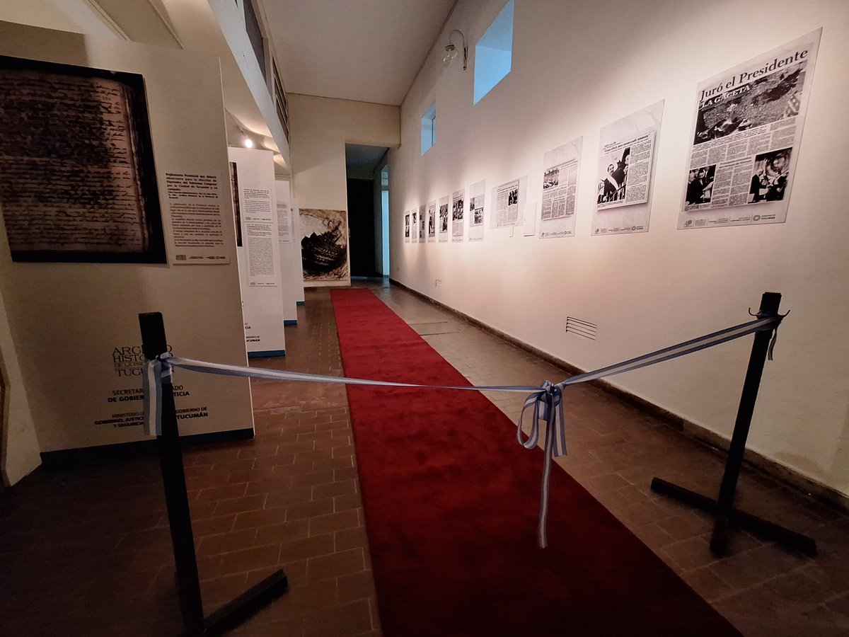 AlbarracinDif's tweet photo. ● | Muestras del Archivo Histórico de Tucumán a 40 años de la vuelta de la Democracia

Al cumplirse cuarenta años de Democracia ininterrumpida, el Archivo Histórico de Tucumán (AHT), dejó oficialmente inaugurada su muestras y exposiciones conmemorativas en calle 25 de mayo 487. https://t.co/2lwfHuPN5l