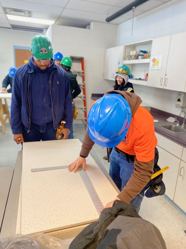 🔨 Exciting News! 🔧 

The #PaulSimonChicagoJobCorps carpentry students are mastering Career Technical Skills Training (CTST) on campus, changing ceiling tiles! 

💼💪 Interested in Job Corps' training? Call (773) 890-3100. 

#JobTraining #ConstructionSkills #RealWorldExperience
