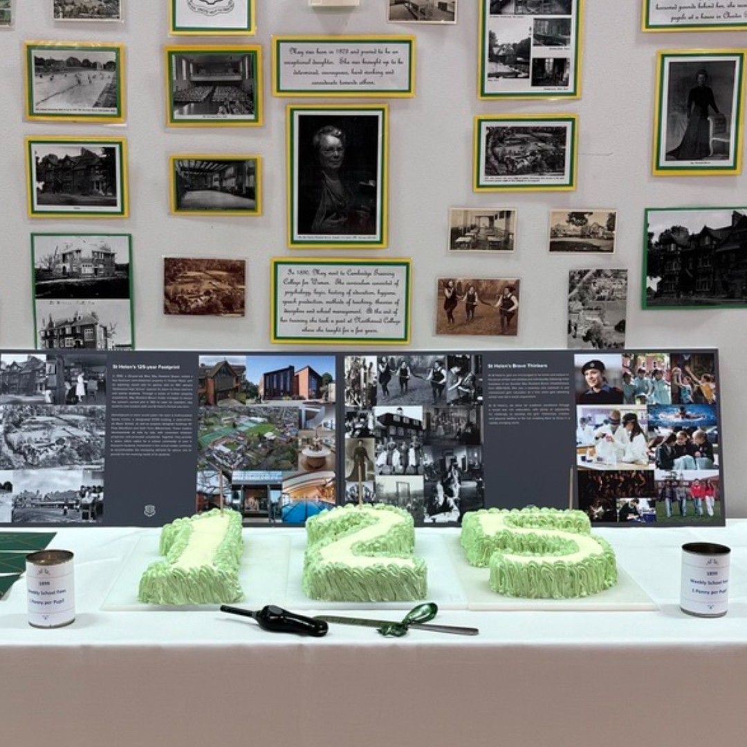 St Helen's School tweet media