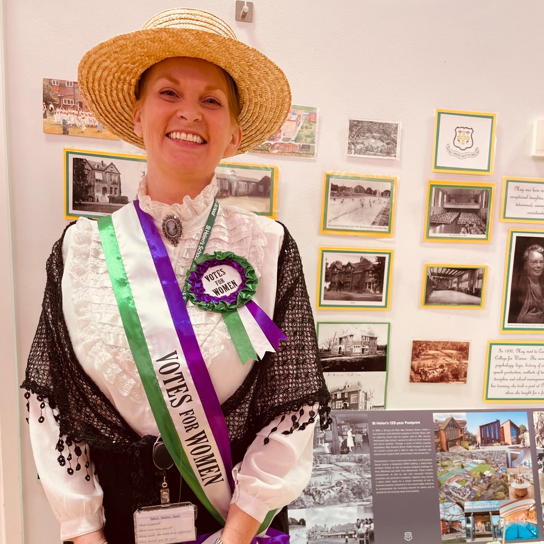 St Helen's School tweet media