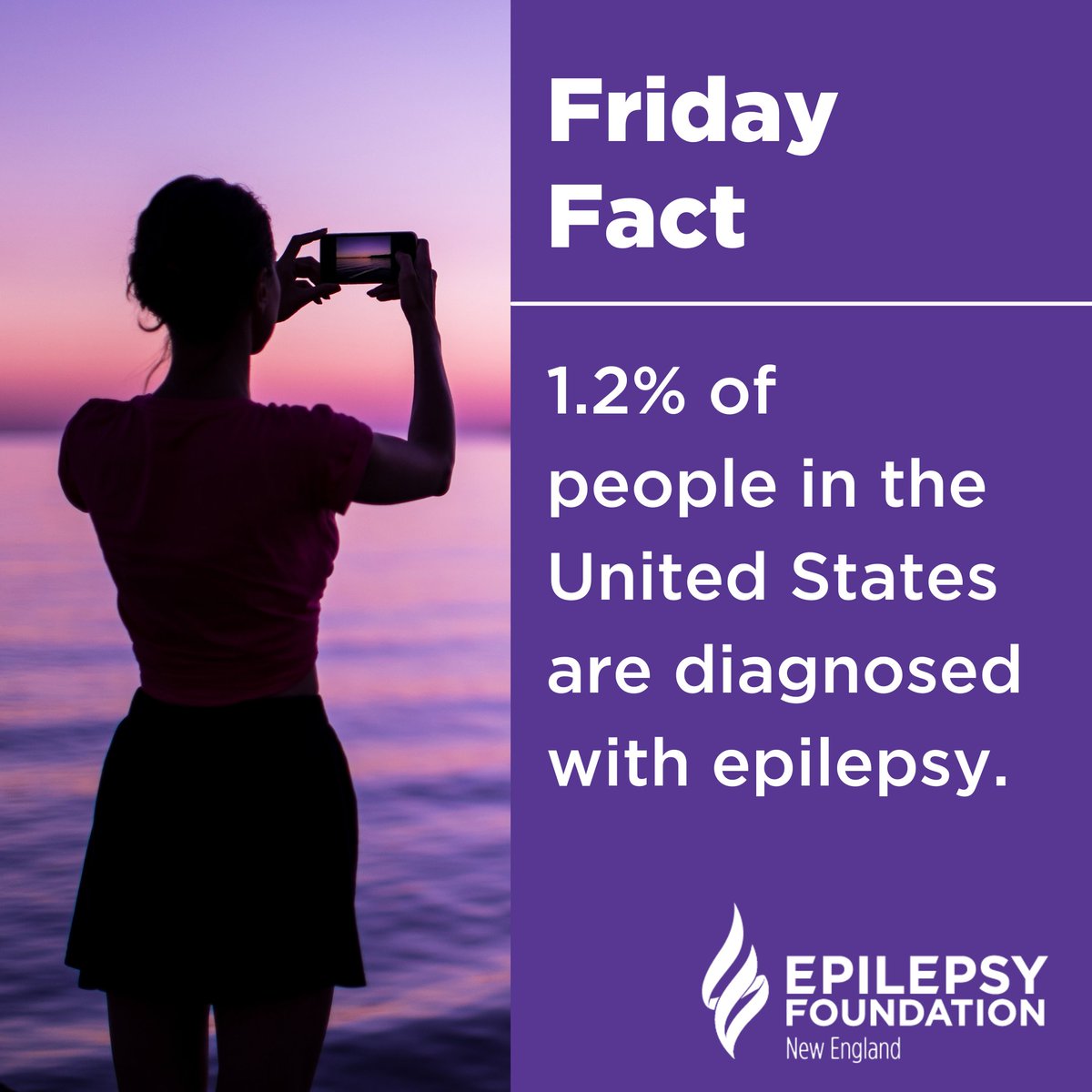 In the U.S., about 1.2% of people are diagnosed with #epilepsy (via <a href="/EpsyHealth/">Epsy Health</a>): bit.ly/3RGTDBM

That's more than Utah’s entire population. At EFNE, we’re committed to providing you with the resources required to live life to the fullest. 

#EpilepsySupport 💜