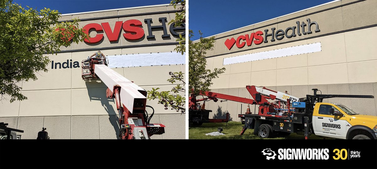 Thank you CVS for trusting Signworks with your brand for over 15 years!

What can we create for you?
SignworksThinks.com

#SignsOfSuccess #SignsInBusiness #MarketingWithSigns #EffectiveSigns #SignsThatWork  #SignsAndMarketing #Branding #Marketing #Signs