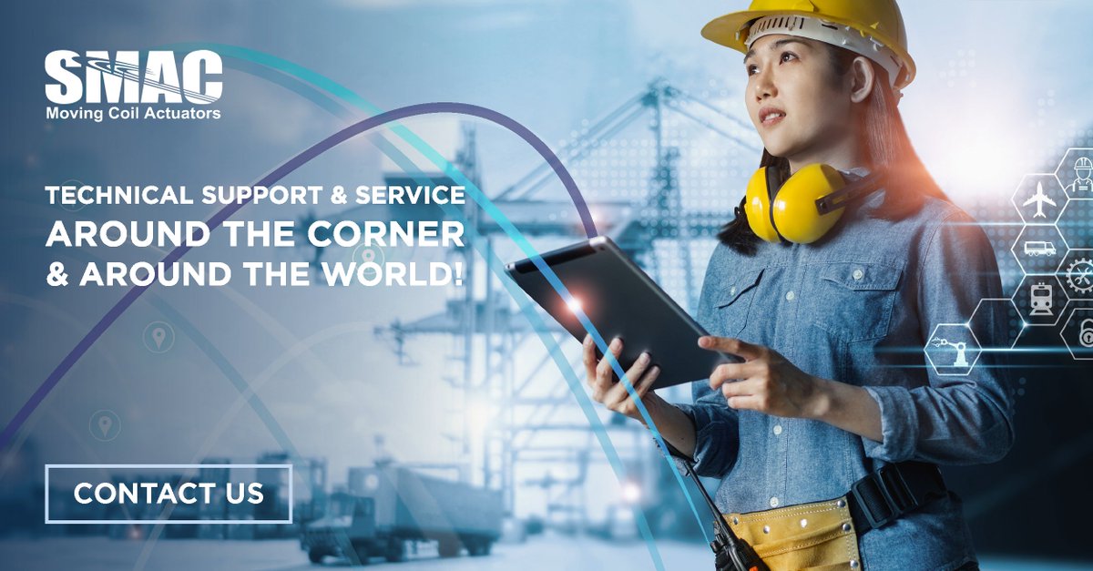 Did you know? SMAC manufactures its electronic actuators globally with production facilities in the USA, Europe, and Asia. We offer technical support and service around the corner and around the world! Contact us today with your application needs! 
👉 loom.ly/4EjzlfE