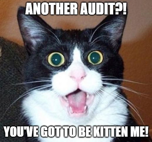MAiBankers's tweet photo. πΉ Paws for a moment! You've got to be kitten me right meow! πΉ
I'm not feline this audit at all. πΎ I might just cat-apult myself out of here! πΌπ
We hope you enjoy this Friday Funny!
#fridayfunny #catpuns #notrightmeow #auditmeme #bankingmeme #bankfunny #catmeme #bankmeme https://t.co/DARtFtfP0l