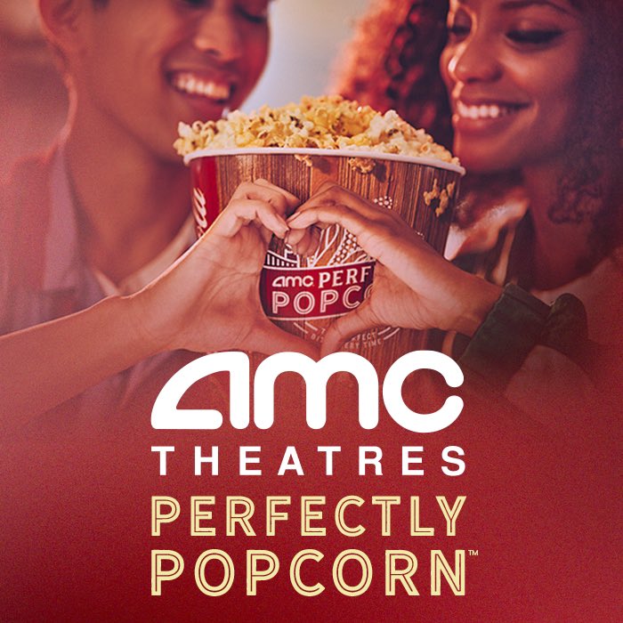 #AMCTheatres #AMCPopcorn 🍿🍿
#AMCPerfectlyPopcorn #AMC 🍿🍿

AMC Theatres 🍿🍿🍿🍿🍿
Happy National Popcorn Day

#NationalPopcornDay #atAMC 🍿🍿
#AMCAList #AMCStubs 🍿🍿