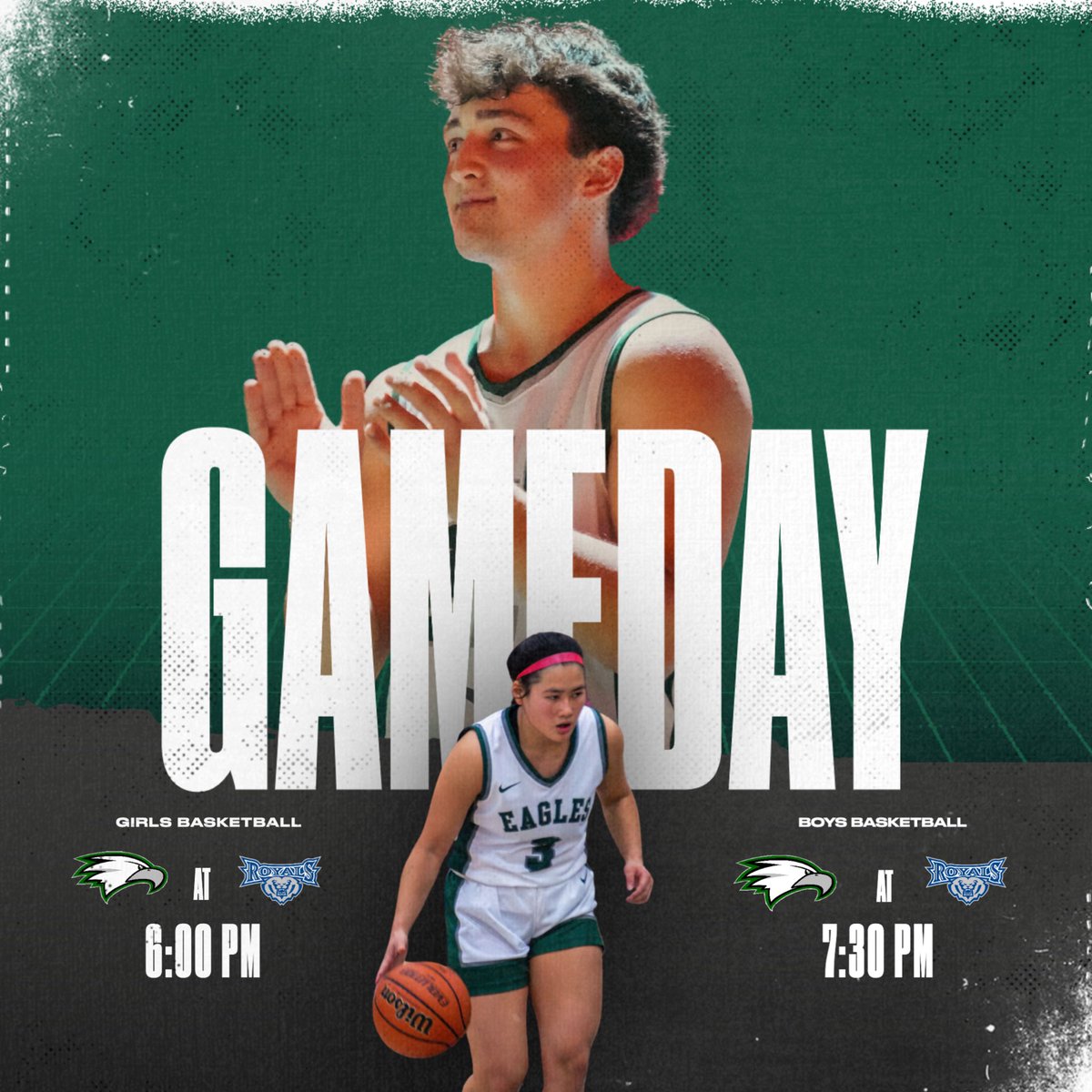 GAMEDAY! The Zionsville Eagles play the HSE Royals tonight in the girls boys doubleheader!