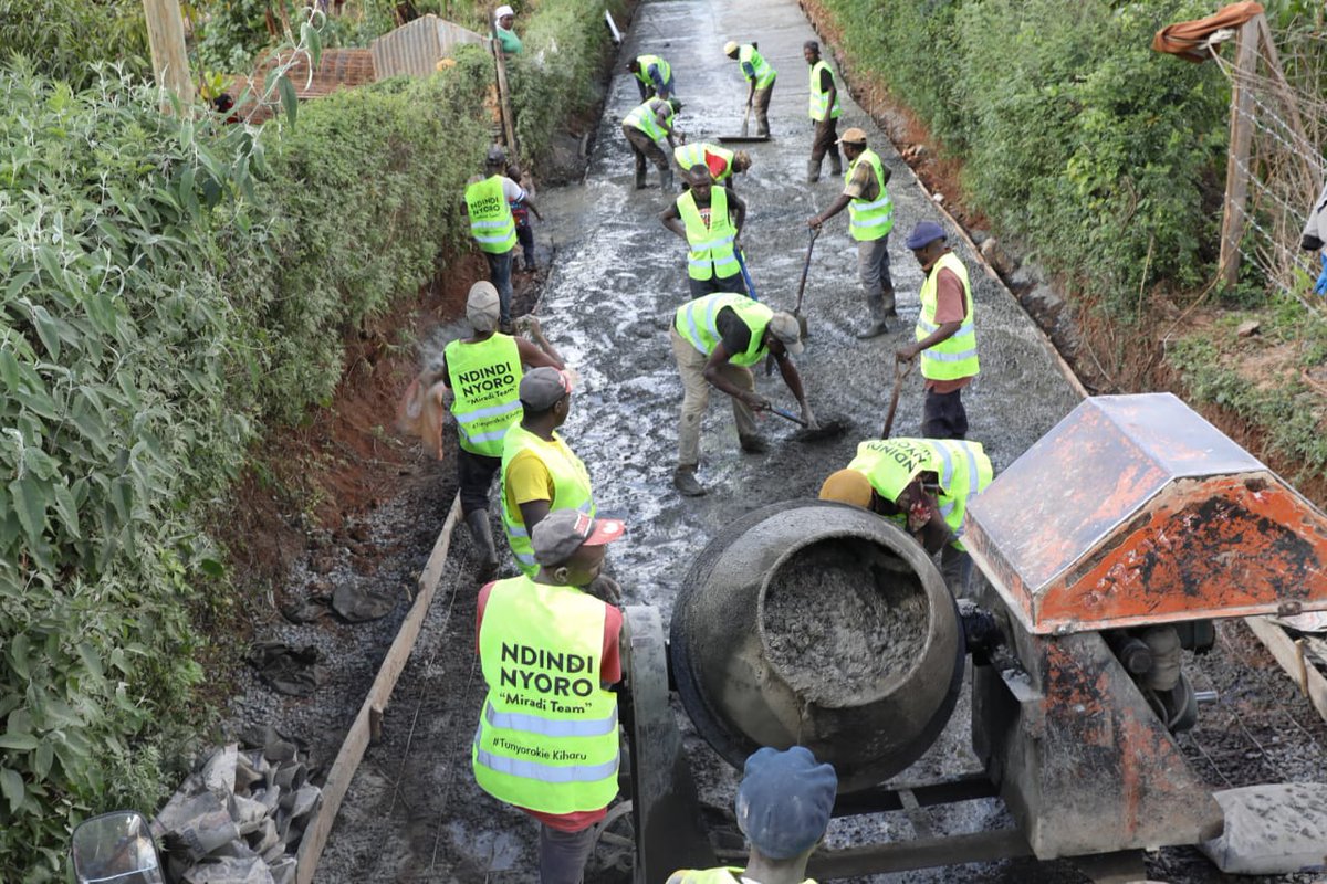 CharlyDanny91's tweet photo. Hon @NdindiNyoro continues developing Kiharu Constituency Murang'a County this is the only way we can build this Country 
Kudos Mheshi💯🇰🇪👏

#NN2theFuture #AFCON2024 https://t.co/vH75y6HbLy