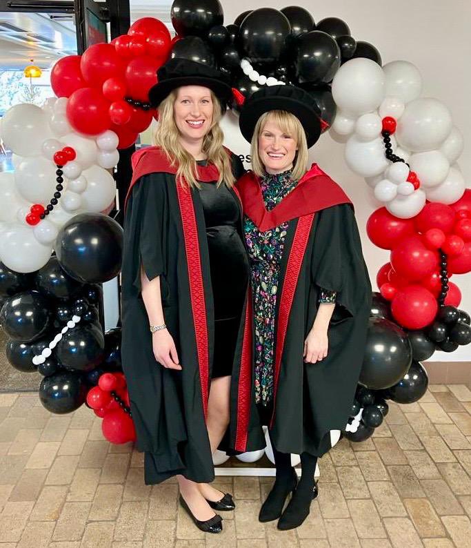 We are so proud of our latest PhD students <a href="/AmyBarradell/">Dr Amy Barradell</a> and <a href="/GillianDoe1/">Gillian Doe</a> 👩‍🎓 who graduated today <a href="/CersResearch/">CERS Research</a> <a href="/UoLRespSci/">UoL Respiratory Sciences</a> <a href="/LeicResearch/">Research at Leicester's Hospitals</a> 👏 Enjoy your special day and the success that will surely follow 🥳