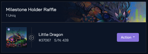 dickyt888's tweet photo. Cool. I got a little Dragon appear in my @ultra_uniq inventory!
🤞 for the raffle to win the prize!!!
@ultra_io #gaming #ultraislife https://t.co/YGLEOfnfDP