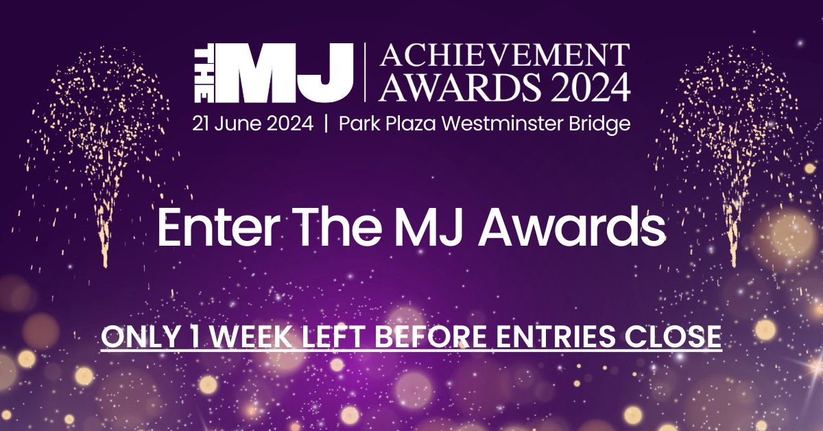 Whether you're just getting started with your MJ Awards submission or adding the finishing touches, make sure you submit them by Friday 26th January when entries will close. Enter here: eu1.hubs.ly/H06nJqk0 #MJAwards #LocalGov
