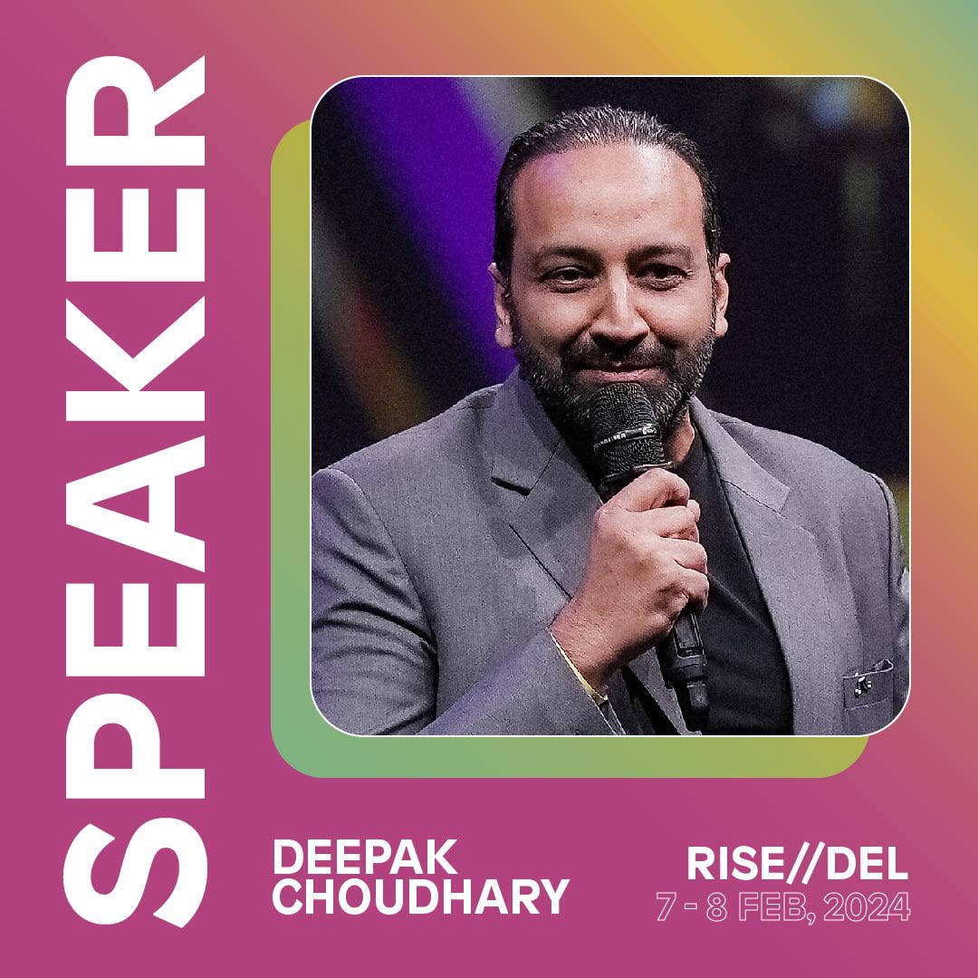 The mastermind behind Eva Live & Eventfaqs Media, reimagining the event landscape. Join him at RISE//DEL for an insider's look into the world of event innovation and media.

📍IICC, New Delhi
🗓7-8 Feb, '24
🔗 Tickets in Bio 

#RISEtogether #RISEDEL