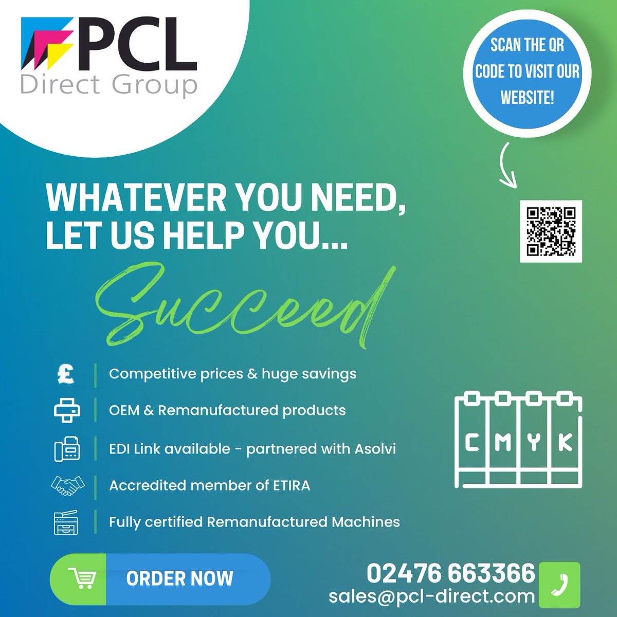 Whatever you need, let us help you succeed!