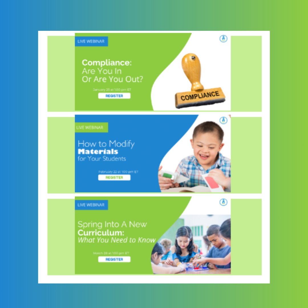 TeachTown's tweet photo. Looking for tips that will help you measurably improve the lives of your students with moderate to severe disabilities? Register for our FREE upcoming thought leadership webinars: https://t.co/wJPeIgQrja https://t.co/ecSETqfUaj